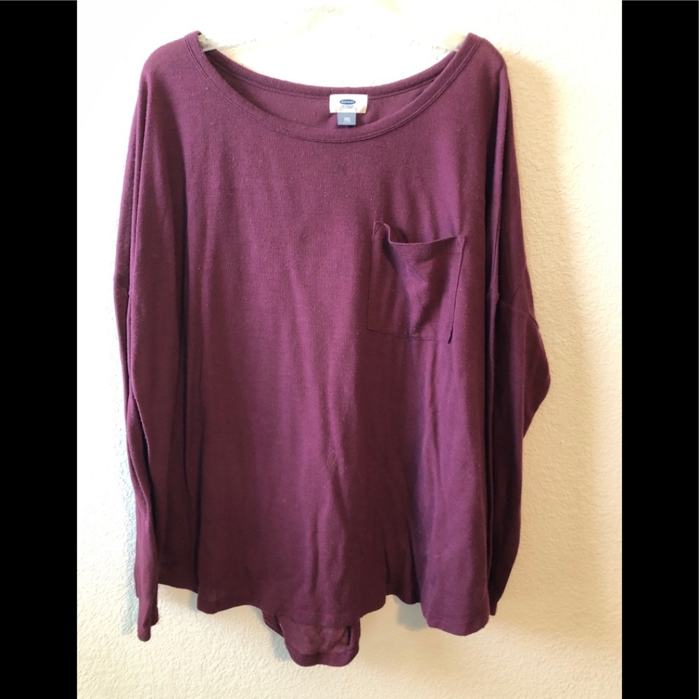 Comfortable Maroon Top
